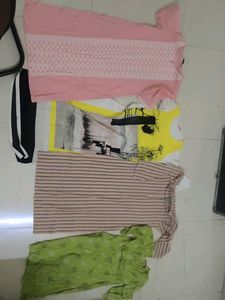 Bundle of 4 Kurtas