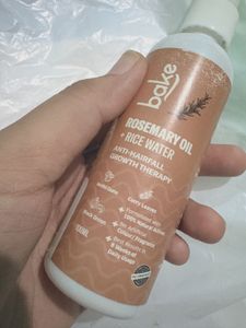 Bake Rosemary Oil + Rice Water Hair Growth Therapy
