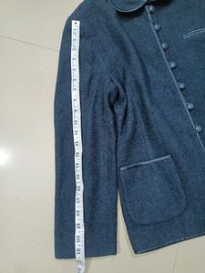 Vintage Women Black Jacket/Blazer Fit For S &amp; M