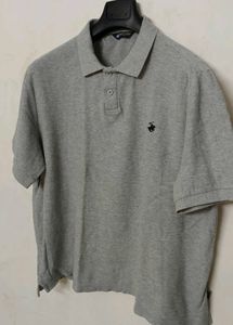 Grey Polo T-Shirt