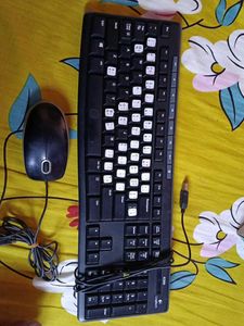 Logitech Wired Keyboard and Mouse Combo