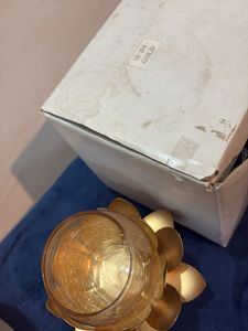 Lotus &amp; Small elephant Candle Holder