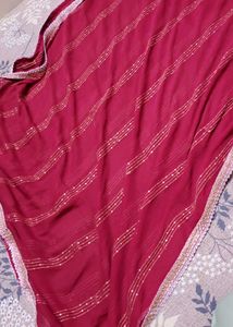Elegant Maroon Salwar Suit Set With Sequin Work -