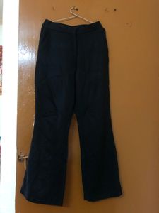 H&M Black Flared Trouser