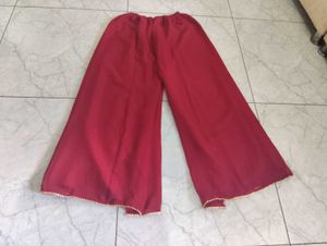 Elegant Maroon Embroidered Kurta Set