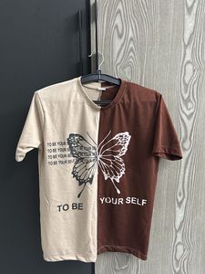 Butterfly Colorblock Graphic Tee
