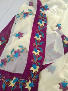 Zari Work Partywear Saree