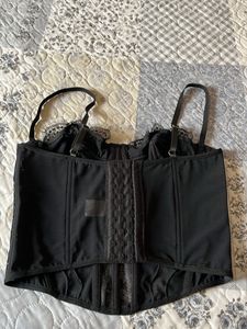 Black Lace Corset Top size Medium