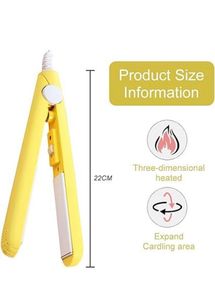 Yellow Mini Hair Straightener