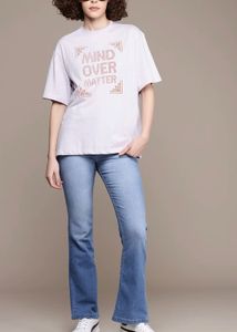High waist Flared Leg Denim Jeans