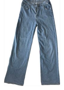 Light Wash Wide Leg Jeans