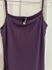 Purple Midi Dress