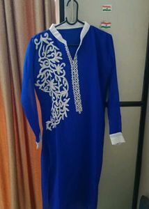 Navy Blue Kurti