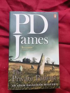 P.D. James "The Private Patient" Mystery Novel