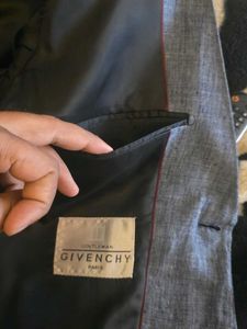 Men's Blue Linen Blazer