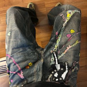 Skeleton Hand Keychain