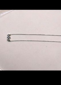 925 Sterling Silver Lovely Heart ❤️ Pandent ⛓️ Set