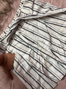 Striped Tie-Waist Shorts