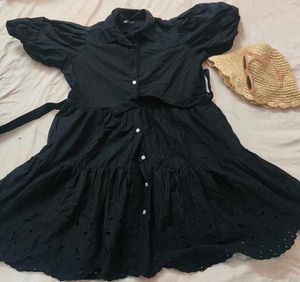 Black ZARA dress ✨🩷