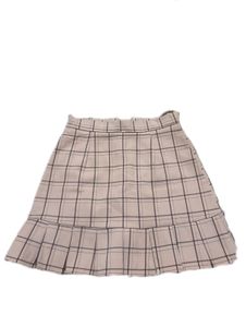 Plaid Mini Skirt