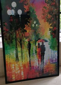 72)Water Paint Photo Frame With Quality Glass