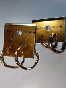 Chic Hoop Earrings Set