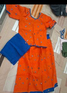 Gujrati style chaniya choli for kids (Garba dress)