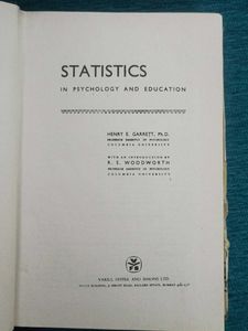 Statistics in Psychology and Education