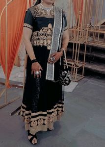 Party Wear Dress/Evening Gown/Heavy Work Long Frok