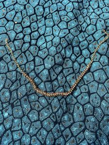 Elegant Rhinestone Chain Necklace