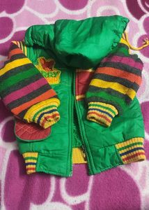 Baby Jacket With Sweater