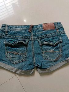 Cute Blue Denim Shorts