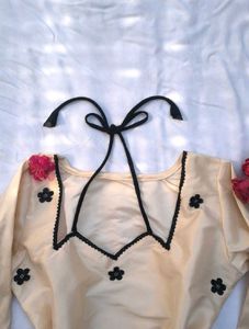 Floral Dori neck Corset kurti set 🫶🏻