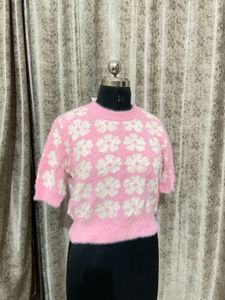 New with tag 🏷️ faux fur short sleeves