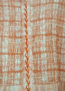 Peach Smocked frock