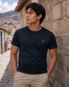 HRX Men's Black Athletic T-Shirt