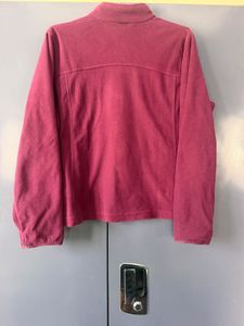 Quechua Maroon Fleece Zip-Up Jacket