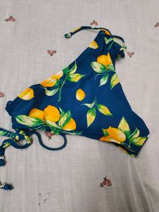 Lemon Print Bikini Bottoms