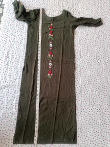 Embroidered 2  Kurta Set with Pant