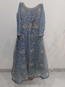 Elegant Embroidered long gown