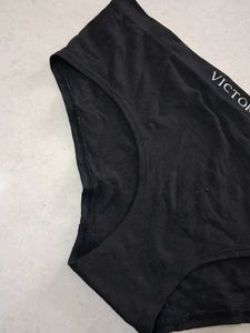 L Victoria's Secret Black Briefs