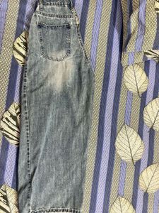 Vintage Wash Wide Leg Jeans