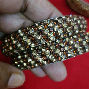 Three Pair of stone Kadas