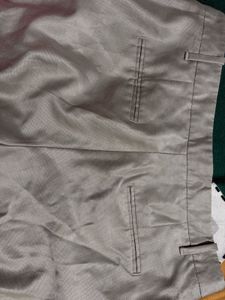 Classic Grey Straight Leg Trousers