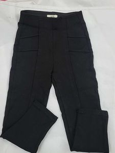 Black High-Waisted Pants
