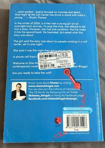 One Night @ The Call Center By Chetan Bhagat
