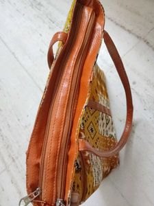 Boho Patchwork Tote Bag - Hand ba
