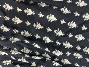 Black Floral Print Romper