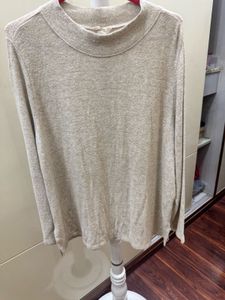 H&M Mock Neck Long Sleeve Top