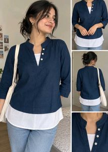 Stylish Layered Kurta Top